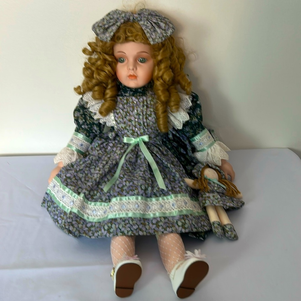 Beautiful vintage porcelain doll made by Betty Jane Carter this limited edition
